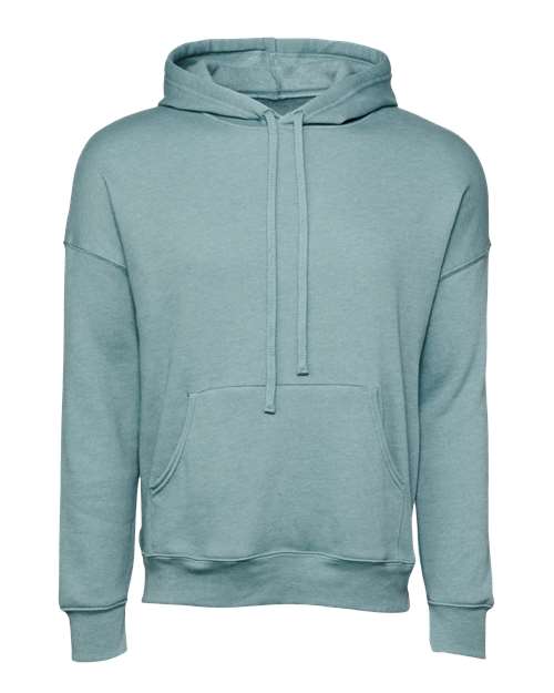 Sponge Fleece Drop Shoulder Hoodie - Front - B36906262
