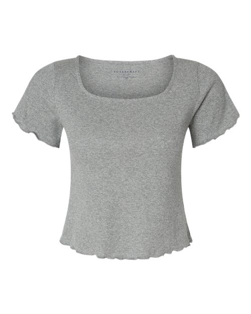 Women's Baby Rib T-Shirt - Front - B13703091