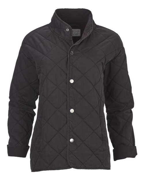 Women's Quilted Market Jacket - Front - B14803504