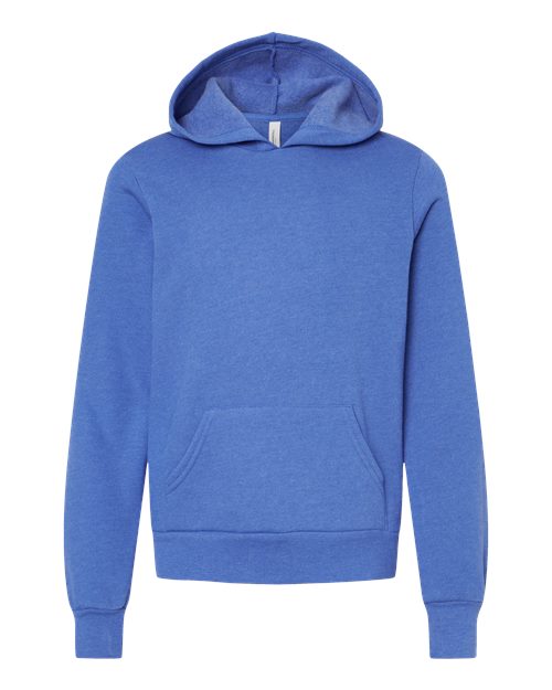 Youth Sponge Fleece Hoodie - Front - B22806755
