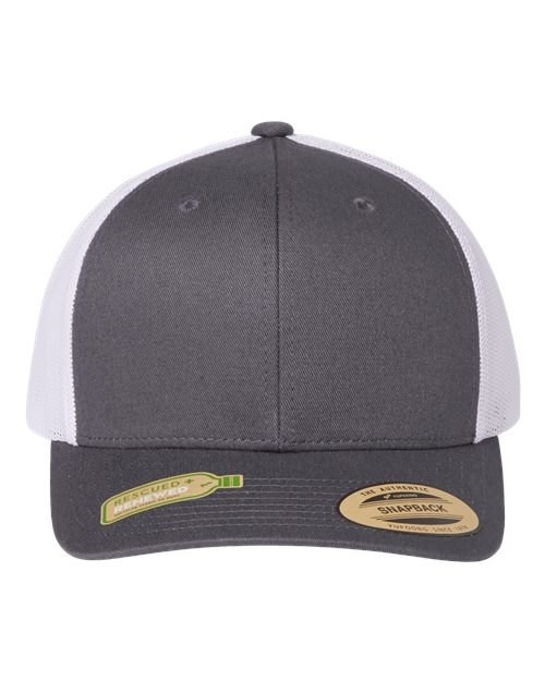 Sustainable Retro Trucker Cap - Front - B96695090