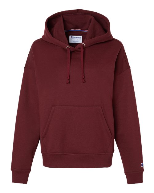 Women's Powerblend® Hooded Sweatshirt - Front - B04584533