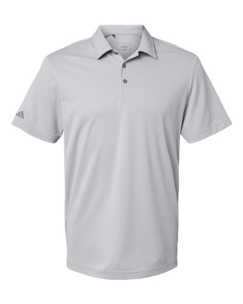 Heathered Polo - Front - B08353588