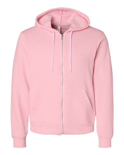 Sponge Fleece Full-Zip Hoodie - Front - B80406088
