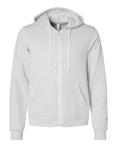 Sponge Fleece Full-Zip Hoodie - Front - B80406183