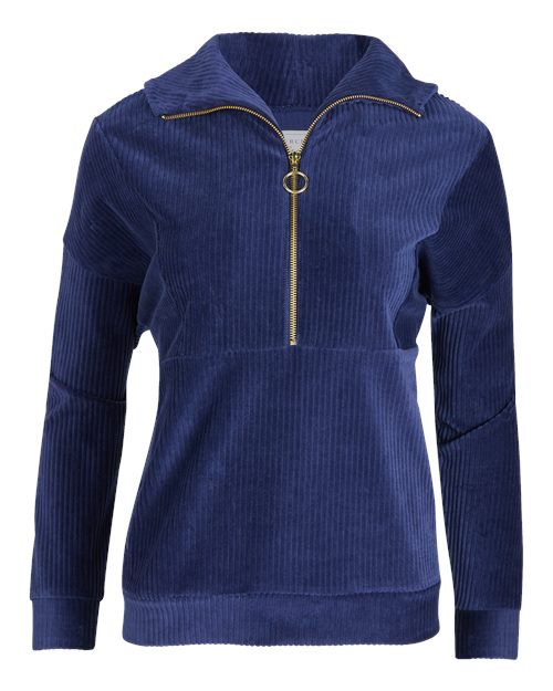Women's Manchester Quarter Zip - Front - B20503757