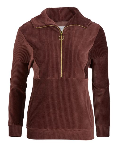 Women's Manchester Quarter Zip - Front - B20503604