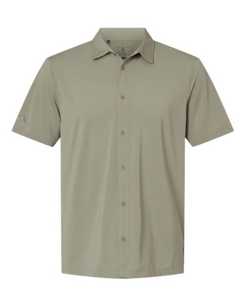 Button Down Short Sleeve Shirt - Front - B55953359