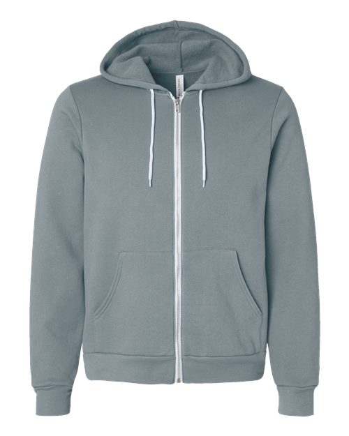 Sponge Fleece Full-Zip Hoodie - Front - B80406463