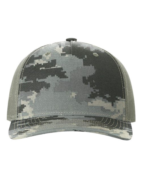 Five-Panel Printed Trucker Cap - Front - B26795120