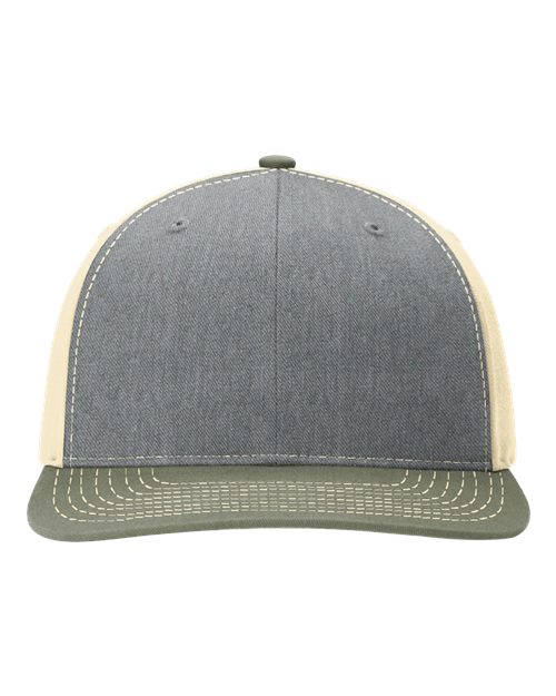 Twill Back Trucker Cap - Front - B49495420