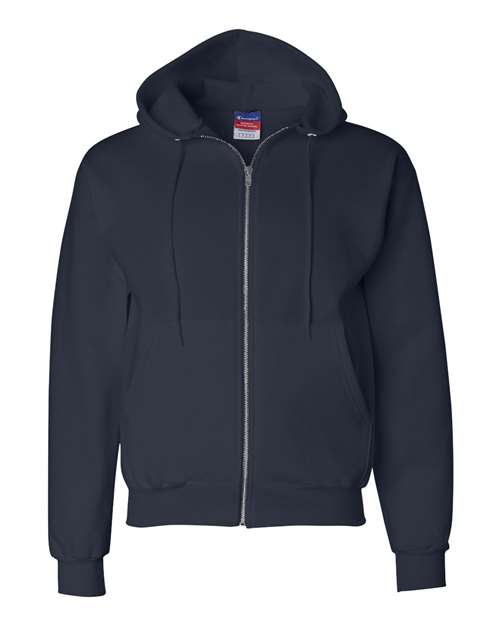 Powerblend® Full-Zip Hooded Sweatshirt - Front - B25384658