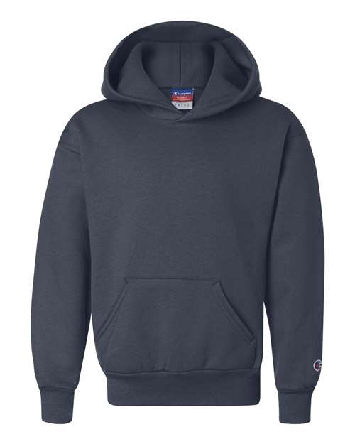 Powerblend® Youth Hooded Sweatshirt - Front - B32084654
