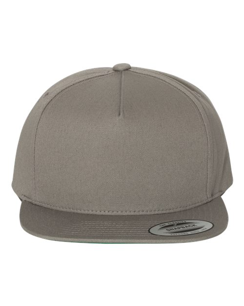 Five-Panel Cotton Twill Snapback Cap - Front - B63095350