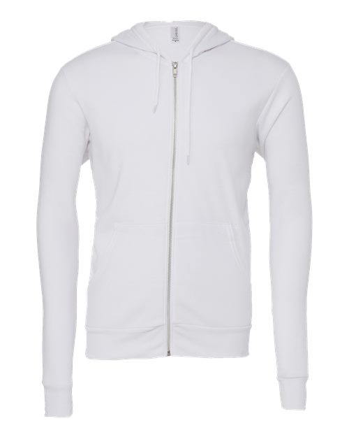 Sponge Fleece Full-Zip Hoodie - Front - B80406006