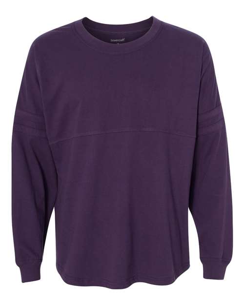 Women's Jersey Pom Pom Long Sleeve T-Shirt - Front - B51803672