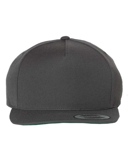 Premium Five-Panel Snapback Cap - Front - B43095090