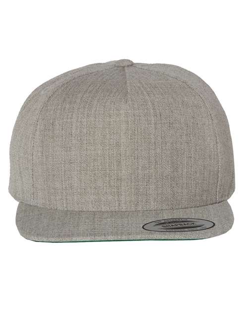 Premium Five-Panel Snapback Cap - Front - B43095580