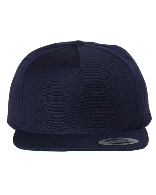 Premium Five-Panel Snapback Cap - Front - B43095650