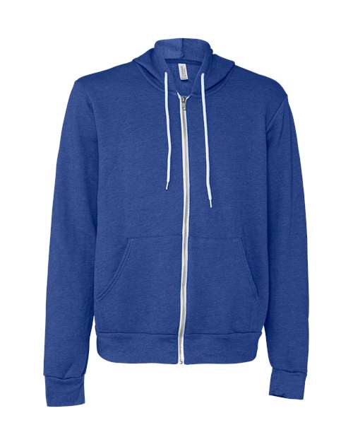 Sponge Fleece Full-Zip Hoodie - Front - B80406776