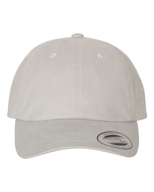 Peached Cotton Twill Dad Hat - Front - B43495350