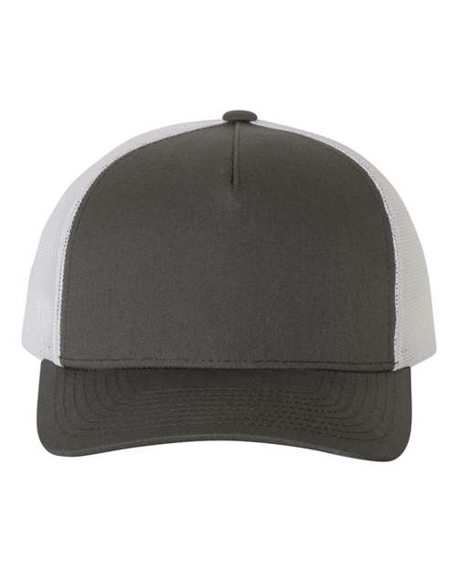 Five-Panel Retro Trucker Cap - Front - B44595100