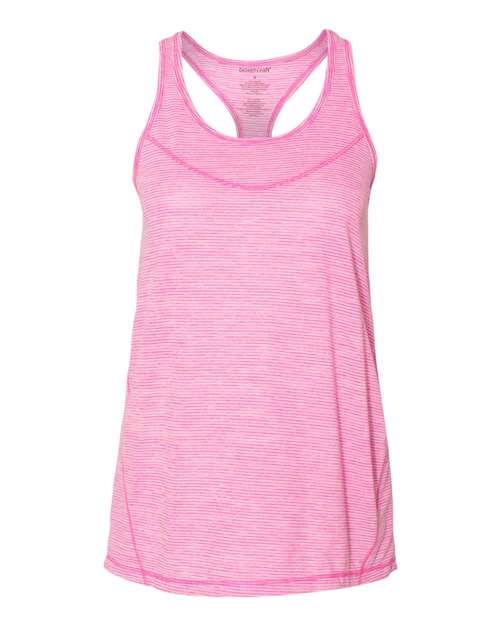 Women's Tiger Slub Racerback Tank Top - Front - B37903692