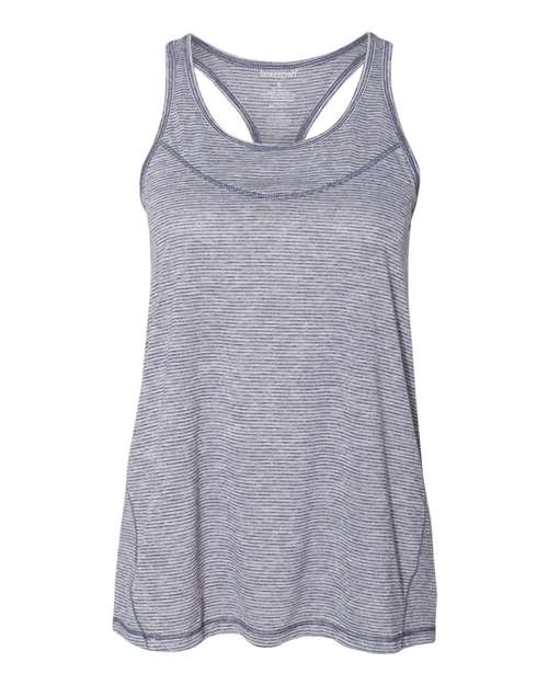 Women's Tiger Slub Racerback Tank Top - Front - B37903657