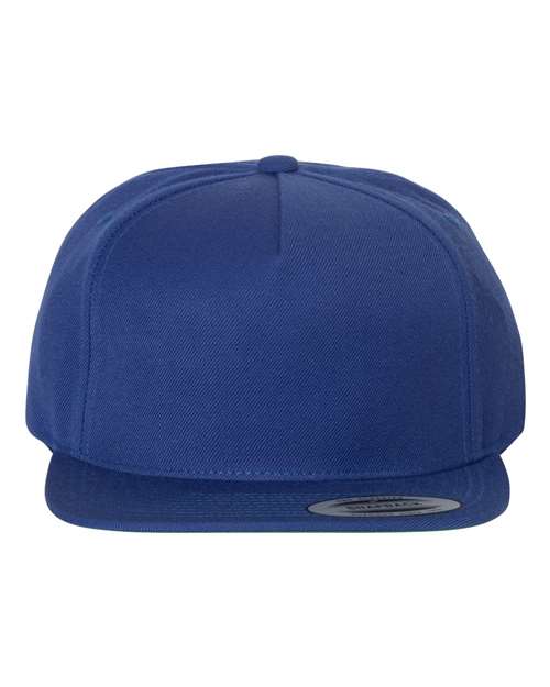 Premium Five-Panel Snapback Cap - Front - B43095750