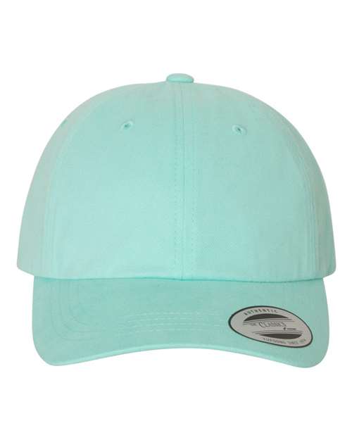 Peached Cotton Twill Dad Hat - Front - B43495250