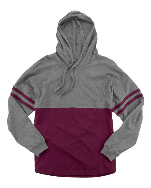 Women's Hooded Pom Pom Jersey - Front - B51503533