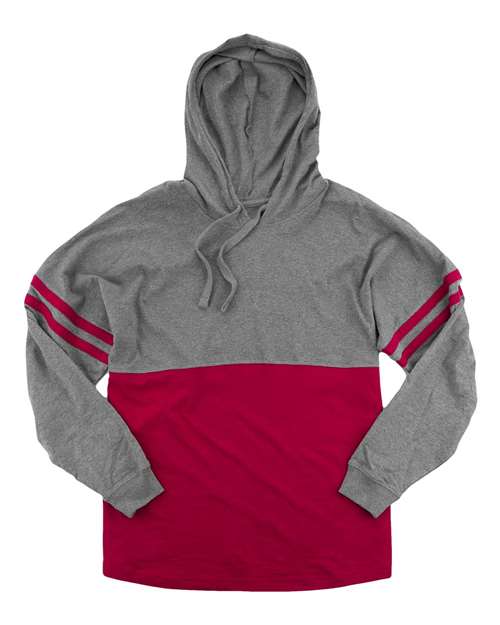Women's Hooded Pom Pom Jersey - Front - B51503702