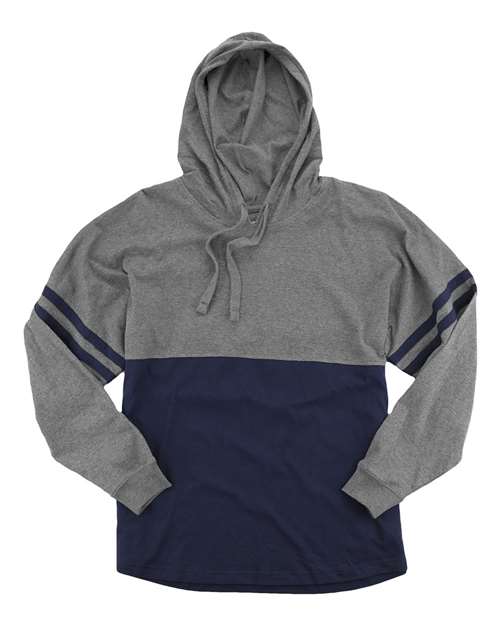 Women's Hooded Pom Pom Jersey - Front - B51503653