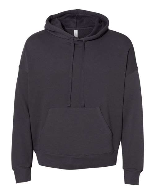Sponge Fleece Drop Shoulder Hoodie - Front - B36906202
