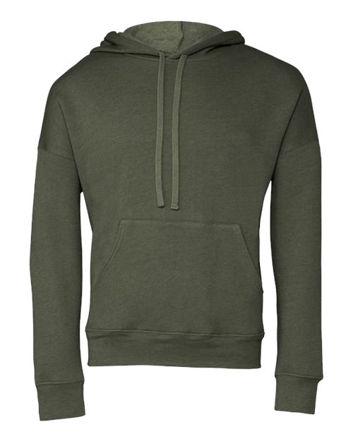 Sponge Fleece Drop Shoulder Hoodie - Front - B36906067