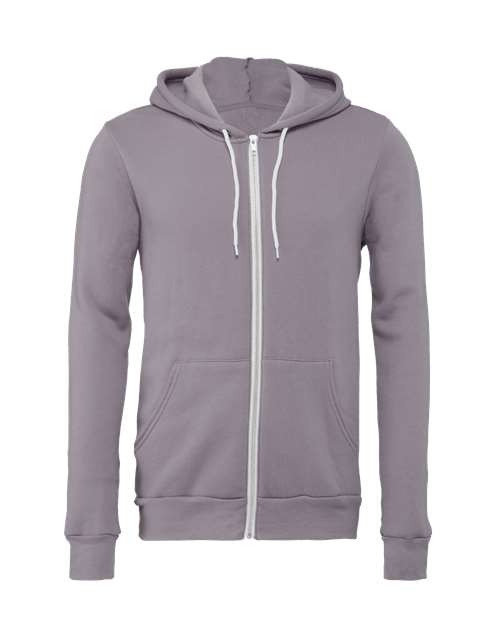 Sponge Fleece Full-Zip Hoodie - Front - B80406853