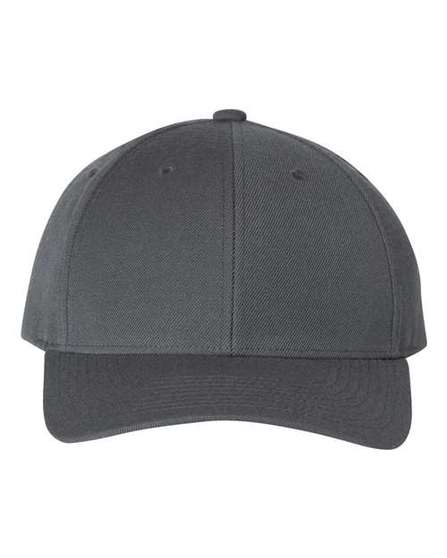 Premium Curved Visor Snapback Cap - Front - B08895090