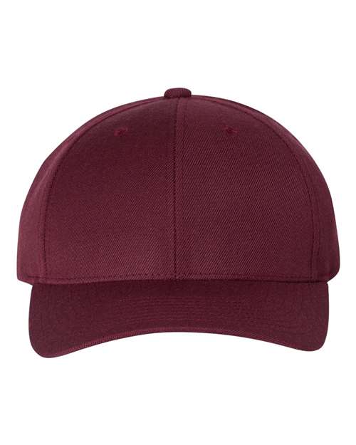 Premium Curved Visor Snapback Cap - Front - B08895530