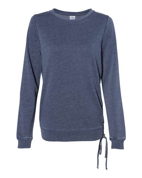 Women’s Enzyme-Washed Rally Lace-Up Sweatshirt - Front - B50603657