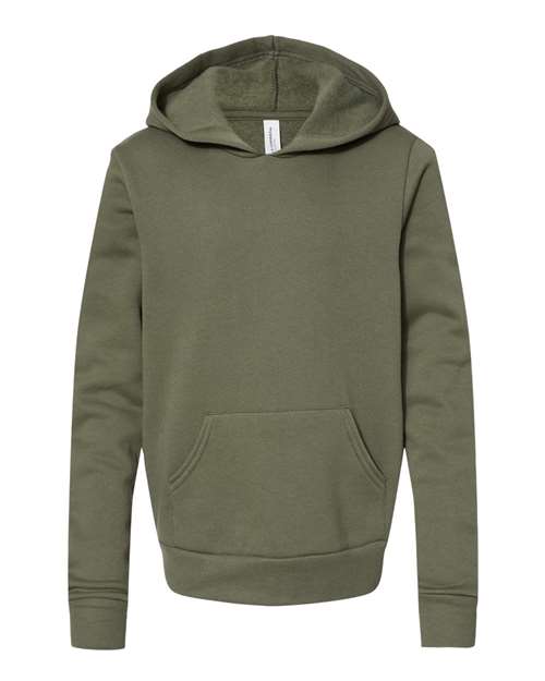 Youth Sponge Fleece Hoodie - Front - B22806645