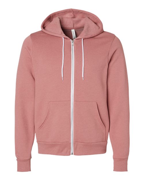 Sponge Fleece Full-Zip Hoodie - Front - B80406722