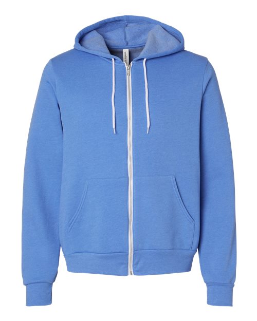 Sponge Fleece Full-Zip Hoodie - Front - B80406977