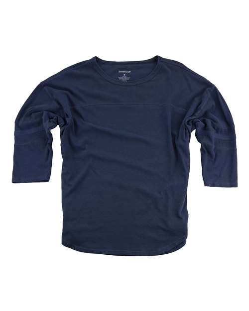 Women's Garment-Dyed Vintage Jersey - Front - B45003654