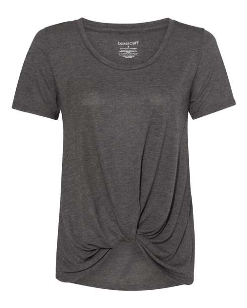 Women's Twisted T-Shirt - Front - B00103092