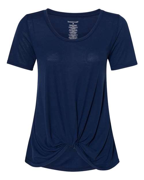 Women's Twisted T-Shirt - Front - B00103658