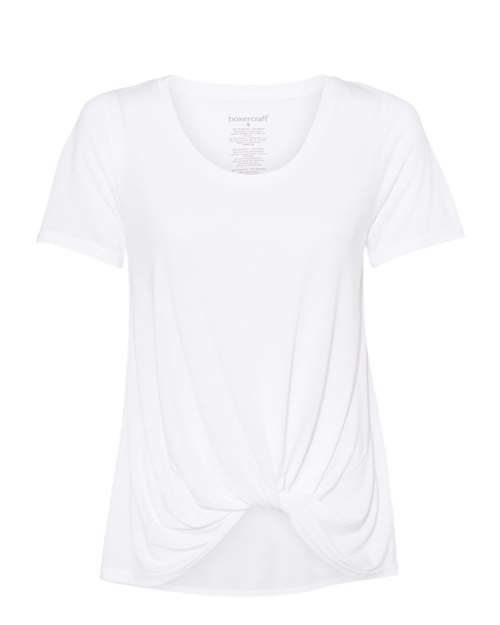 Women's Twisted T-Shirt - Front - B00103003