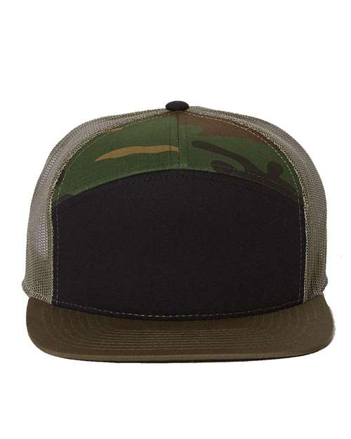 Seven-Panel Trucker Cap - Front - B71995510