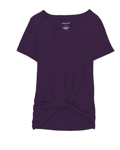 Women's Twisted T-Shirt - Front - B00103676