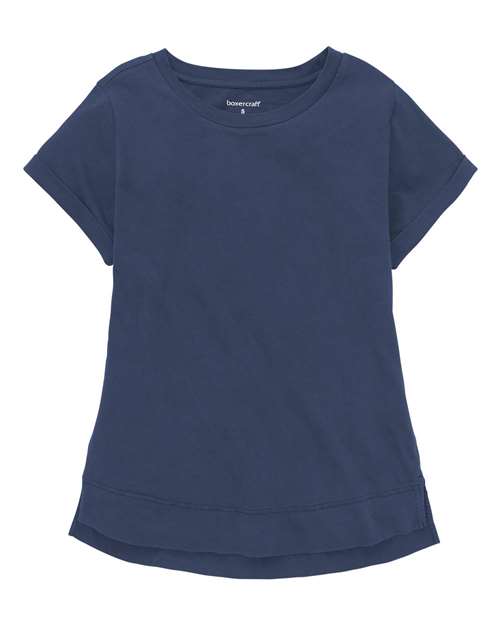 Women's Vintage Cuff T-Shirt - Front - B03303657