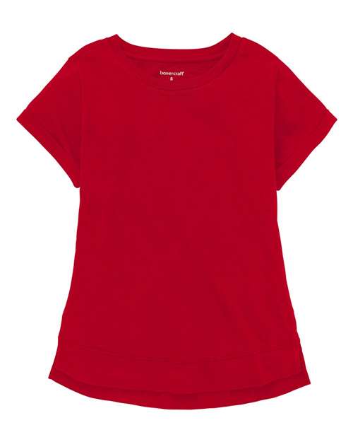 Women's Vintage Cuff T-Shirt - Front - B03303108